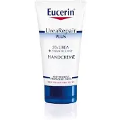 Eucerin Handkräm - - Urearepair Plus 5 Urea - 2x75ml - Utan parfym - Torr hud