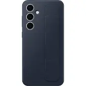 Samsung EF-GS721 - Baksidesskydd för mobiltelefon - silikon - blåsvart - för Galaxy S24 FE