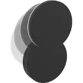 Eglo Vägglampa utomhus Pedersano, Svart, Aluminium / grå / zink, Modern, Utomhusvägglampa