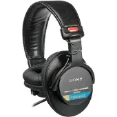 Sony MDR-7506 Over Ear hörlurar Sladd Svart Studio