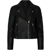Selected Katie Leather Jacka