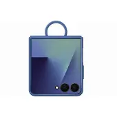 Samsung Galaxy Z Flip7 Silikonskal med Ring EF-PF766TNEGWW - Blå