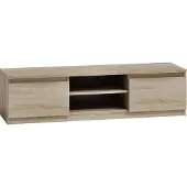 Top E Shop Rtv140 Sonoma 2 Shelves Tv-bänk