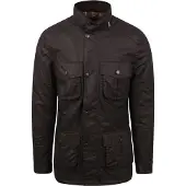 Barbour Vaxjacka Corbridge i Rustbrun Brun Storlek