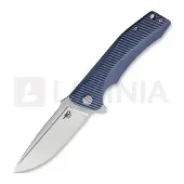 Bestech Mako - Stonewash + Satin - G10 fällkniv, grå