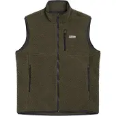 Bergans Men's Lunnan Pile Fleece Vest Pine Forest