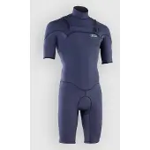 iON Element 2/2 Shorty SS Front Zip Våtdräkt blue/nights, M