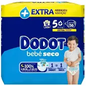 Dodot Pasyal T5 blöjor, 56 st