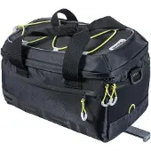 Basil pakethållartväska MILES TRUNKBAG MIK 7 L MIK System (ready to go), 100% vattentät black lime (NY 2025)