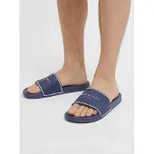 Jack & Jones Pantolette marinblå / vit