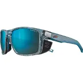 Julbo Shield Spectron Hd Polarized Teal Blue / Matt Blue