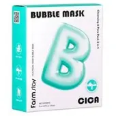 Farm Stay Cica Ansiktsrengöring Bubbelmask 20 st + SLUMPmässIG GÅVA