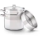 Lamart pastakastrull och ångkokning 22 cm (42001884)