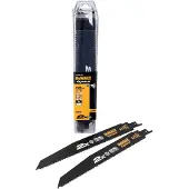 DeWalt - DT2491-QZ reciprocating saw blade 2X BiM 228x4.2mm extra-thick wood (25 pcs)