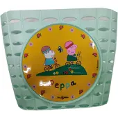 Bike Fashion Peppa Pig Children Basket Flerfärgad