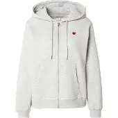 Pieces Chilli Sweatshirt Med Dragkedja