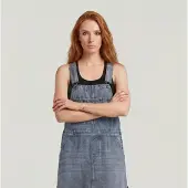 G-Star Carpenter Dungaree Dress - faded ice blue - Women