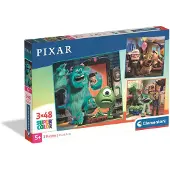 Clementoni 3x48 Disney Pixar Pussel