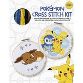 PokeMon Cross Stitch Kit (häftad, eng)