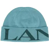 Lanvin Bicolor Virgin Wool Mössa