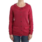 John Galliano Volangkantad cardigan-tröja