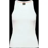 BOSS Racer-back tank top in stretch cotton