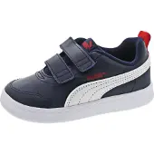 Puma Courtflex V2 Velcro Trainers Blå EU 22 Pojke