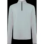 BOSS för män. 50564514 Grå sweatshirt Active med halvblixtlås (M), Casual, Deportivo, Polyester