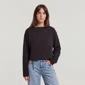 G-Star Adjustable Strings Sweater - Black - Women