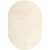vidaXL Ryamatta med lång lugg NAVARRA gräddvit 300x200 cm polyester