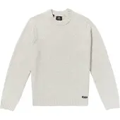 Volcom - Tröjor - Edmonder II Sweater Dirty White för UnisexUll - Storlek S - Vit