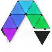 Nanoleaf Shapes Black Triangles startpaket (9 paneler) 42 W WiFi