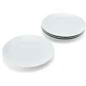 MIKASA Chalk 20 Cm Platt Tallrik 4 Enheter