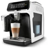 Philips EP3343/50 Latte Go Series 3300 Espressomaskin Keramisk Kvarn Svart och Vit