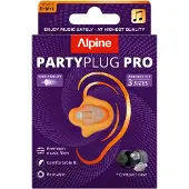 Alpine PartyPlug Pro Earplugs Transparent