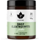 Puhdistamo Purification Daily elektrolytpulver Lime, 100 g