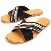 Montevita Platt Sandal Flipp5 I Svart