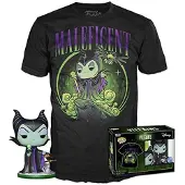 Funko POP! Disney T-shirt Och Exklusiv Figur Villanas Maleficent