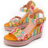 Montevita Wedge Sandal Salia9 Mångfärgad