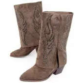 Montevita Bota De Tacón Para Mujer. Faldde2 100931 36 grön