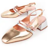 Montevita Zapato De Tacón Para Mujer. Carola2 102933 39 gyllene
