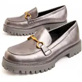 Montevita Platform Moccasin Macca3 I Grå