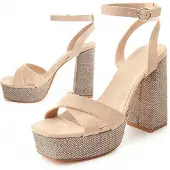 Montevita Klack sandals Festsand8 i Beige