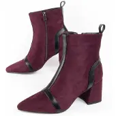 Montevita Botín De Tacón Para Mujer. Cella 100918 36 vinröd