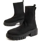 Montevita Platform Ankle Boot Botilan41 I Svart
