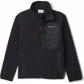 Columbia Fleecetröjor Fast Trek V Full Zip pojkar - Svart - 12 Jahre