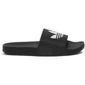 Adidas Originals Pantolette 'Adilette' svart / vit