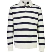 Lindbergh Sweatshirt marinblå / off-white