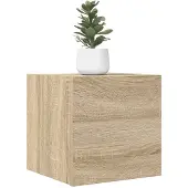 vidaXL Väggmonterade tv-skåp 4 st sonoma-ek 30,5x30x30 cm