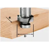 Festool 490096 Avrundningsfräs HM Mått - Diameter Ø 27 mm